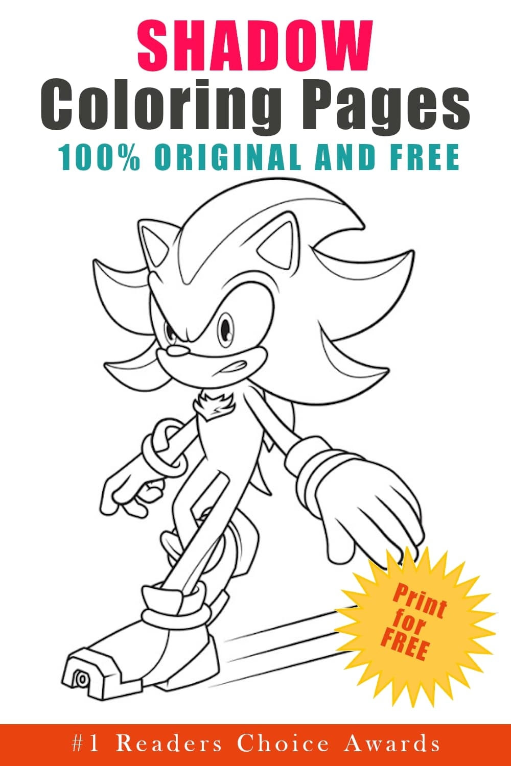 Printable Shadow Coloring Pages