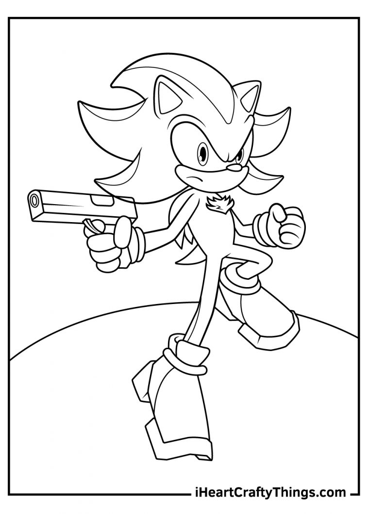 Shadow The Hedgehog Printable Image Shadow The Hedgehog Printable Image