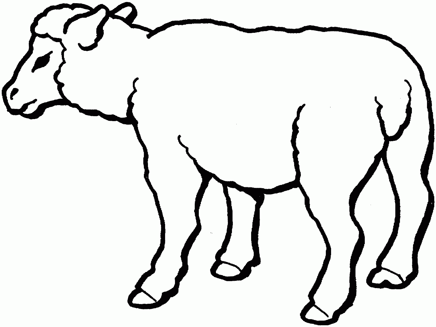 Sheep Templates Printable ClipArt Best Sheep Templates Printable ClipArt Best