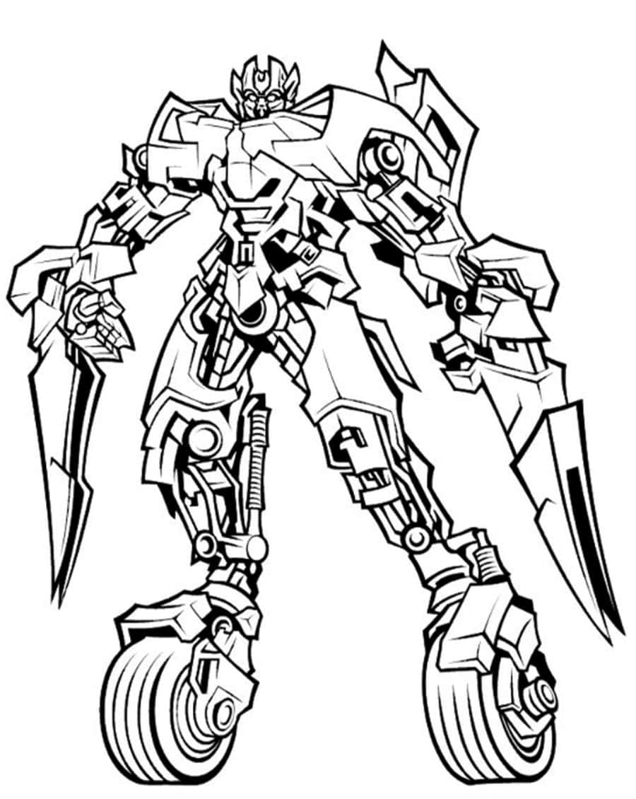 Sideswipe Transformers Coloring Pages Sideswipe Transformers Coloring Pages