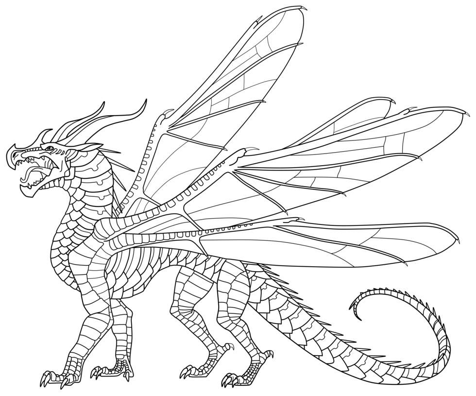 Silkwing Hybrid Wings Of Fire Coloring Page Coloring Home Silkwing Hybrid Wings Of Fire Coloring Page Coloring Home