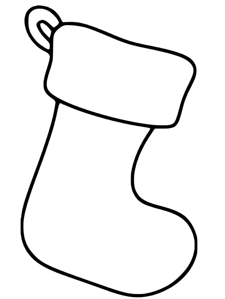 Simple Christmas Stocking Coloring Page Free Printable Coloring Pages Simple Christmas Stocking Coloring Page Free Printable Coloring Pages