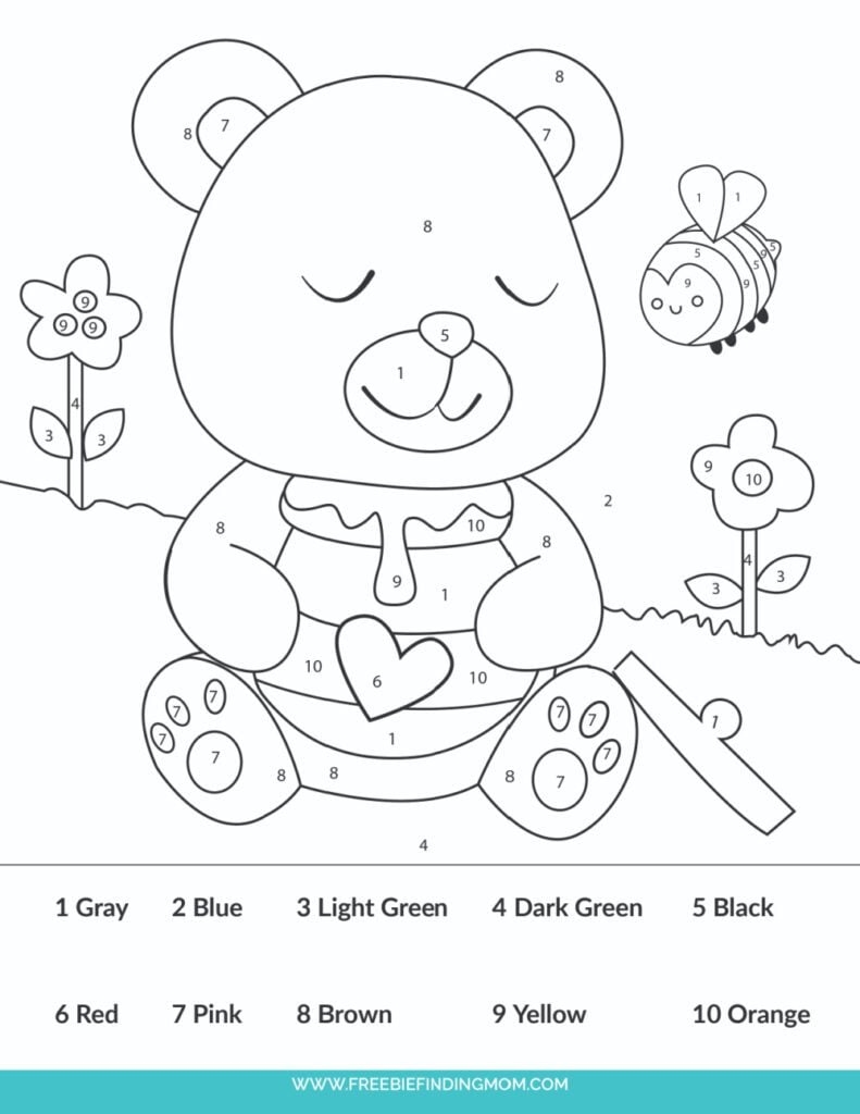 Simple Color By Number Printables Vrogue Co Simple Color By Number Printables Vrogue Co
