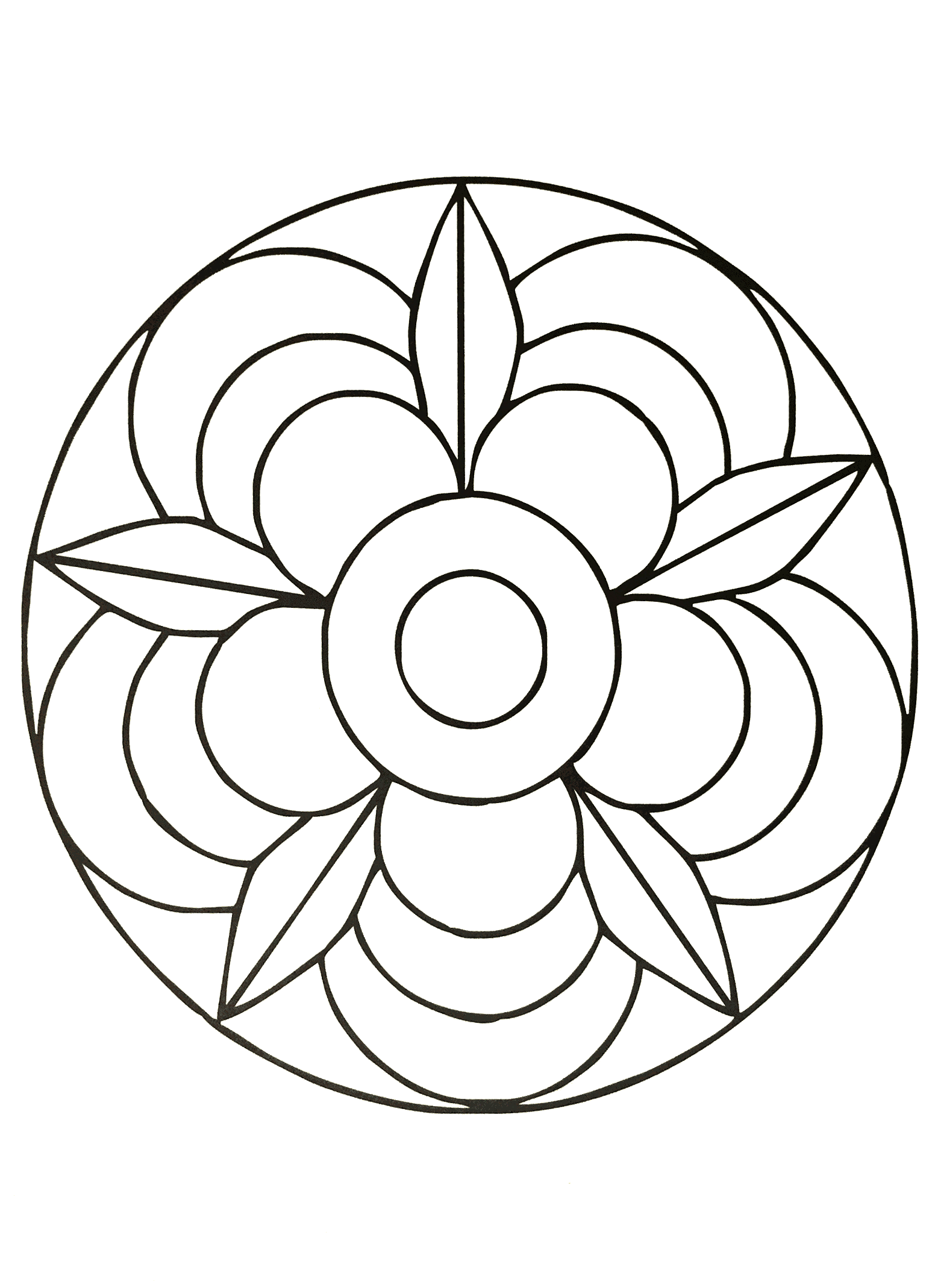 Simple Mandala 40 Mandalas Coloring Pages For Kids To Print Color Simple Mandala 40 Mandalas Coloring Pages For Kids To Print Color
