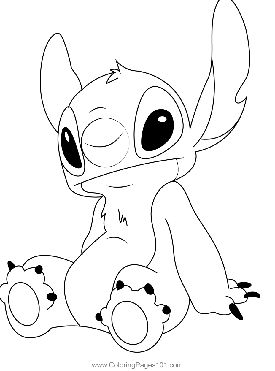 Stitch Printable Coloring Pages Stitch Printable Coloring Pages