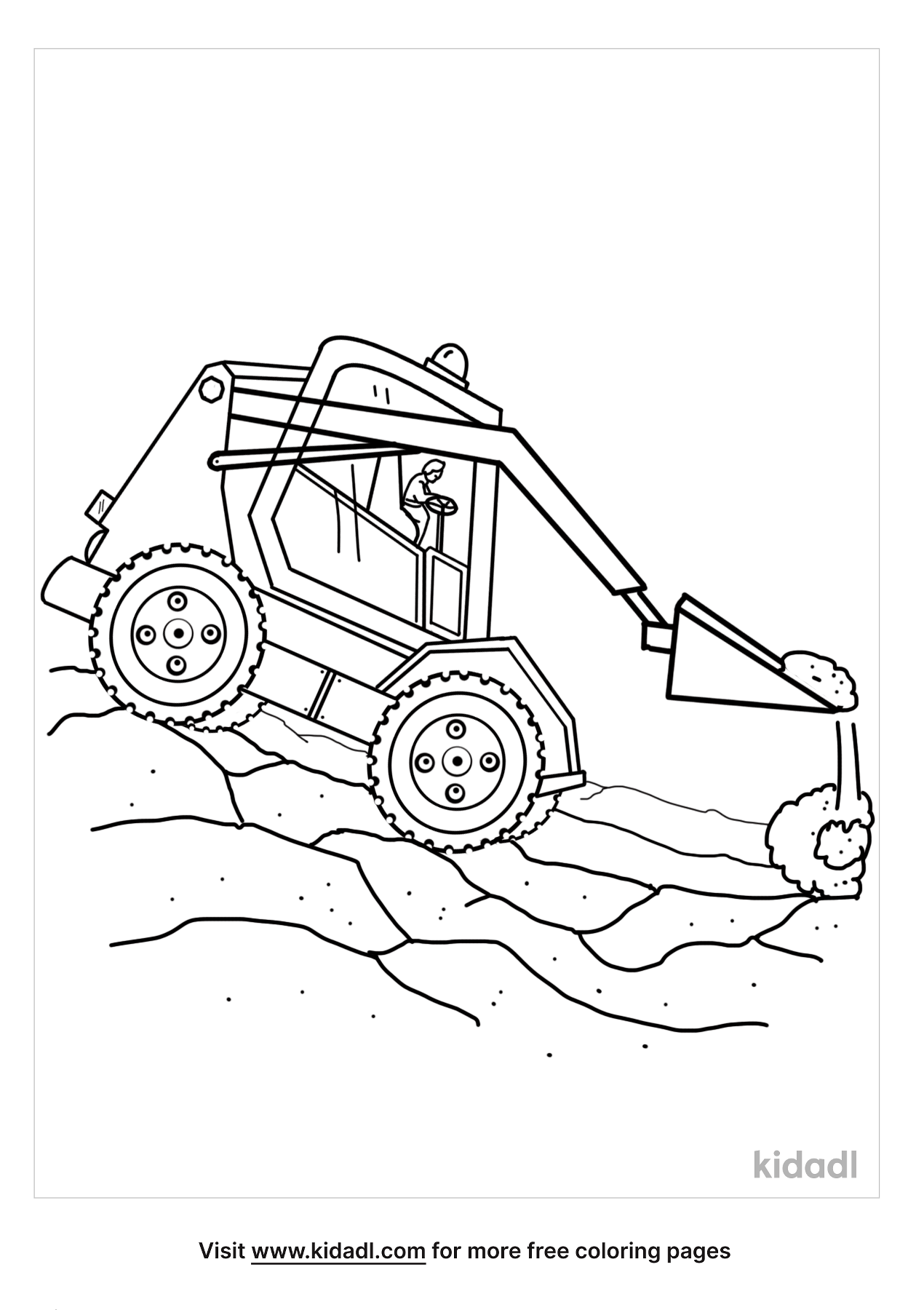 Skid Steer Coloring Page Free Vehicles Coloring Page Coloring Home Skid Steer Coloring Page Free Vehicles Coloring Page Coloring Home