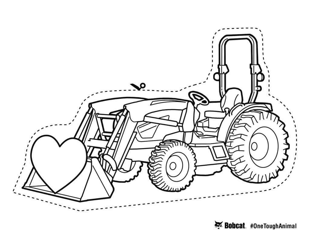 Skid Steer Coloring Pages Coloring Home Skid Steer Coloring Pages Coloring Home