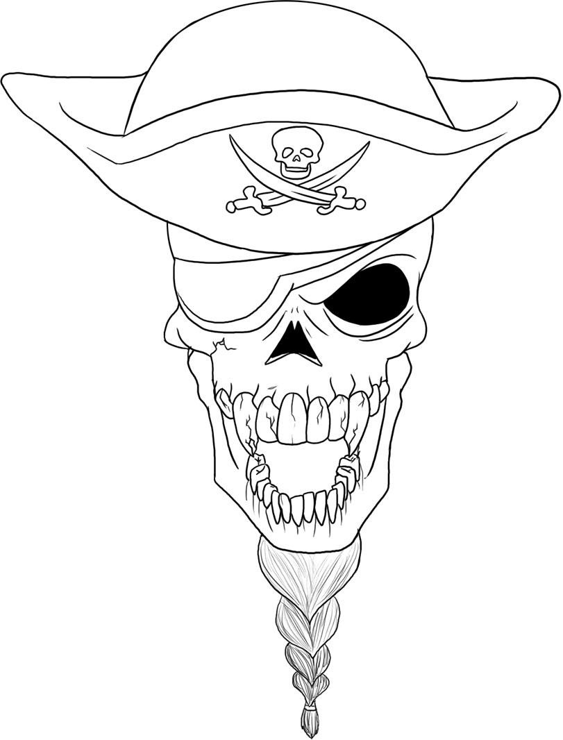 Skull Outline Drawing At GetDrawings Free Download Skull Outline Drawing At GetDrawings Free Download