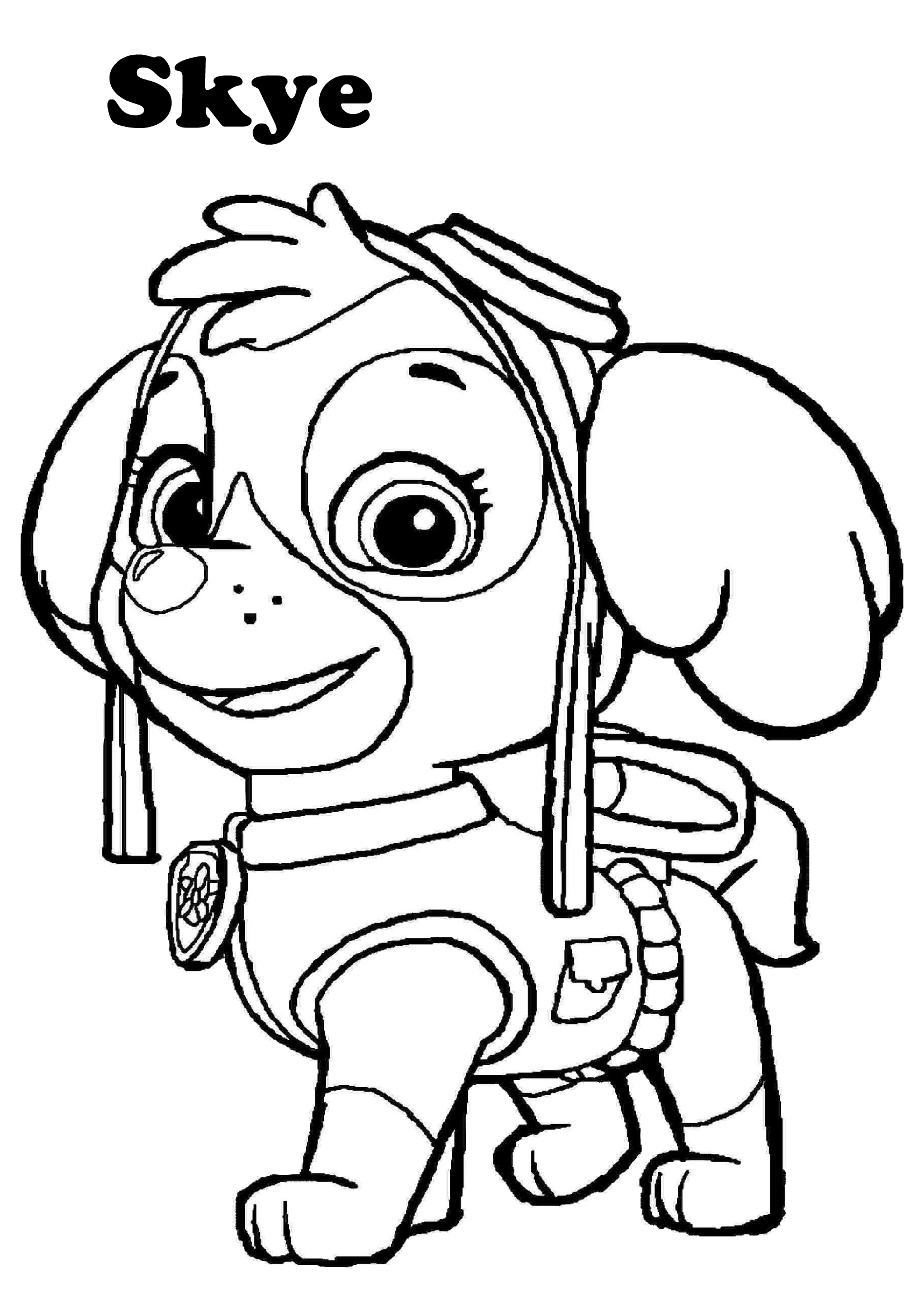 Skye Paw Patrol Printable Printable Word Searches