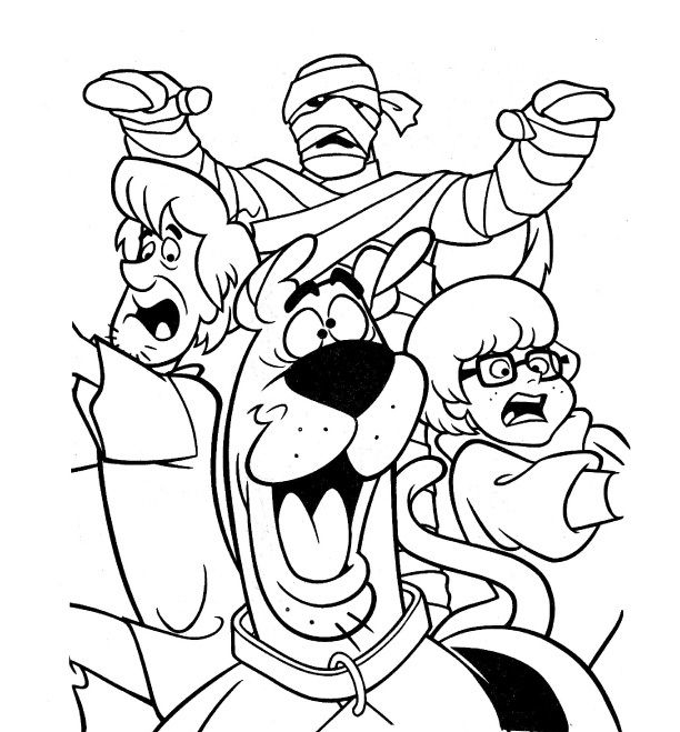 Slashcasual Scooby Doo Coloring Pictures Slashcasual Scooby Doo Coloring Pictures
