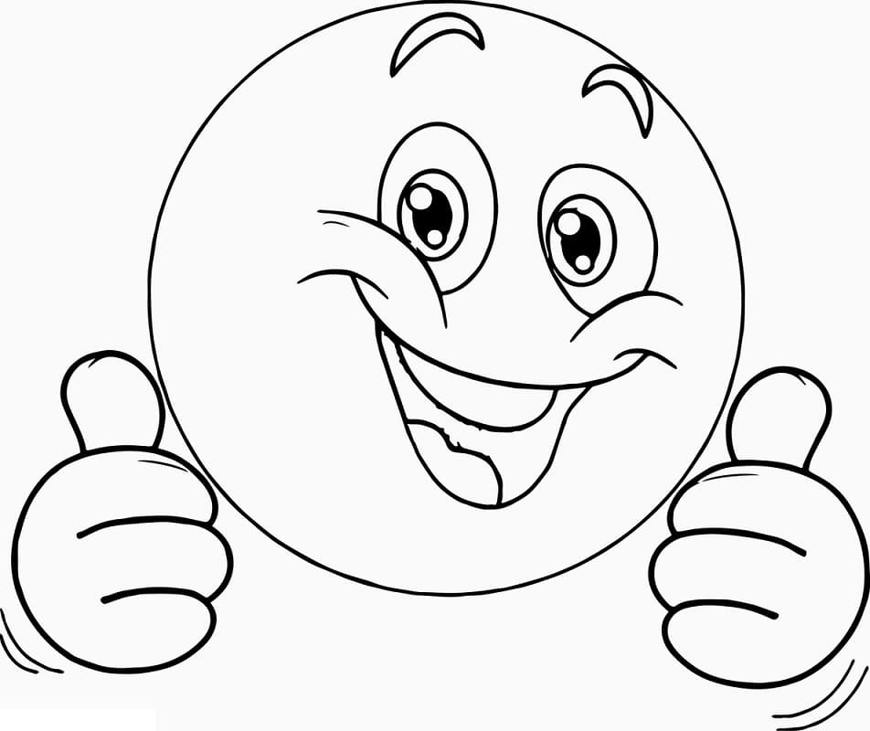 Smiley Face Emoji Coloring Page Free Printable Coloring Pages For Kids Smiley Face Emoji Coloring Page Free Printable Coloring Pages For Kids