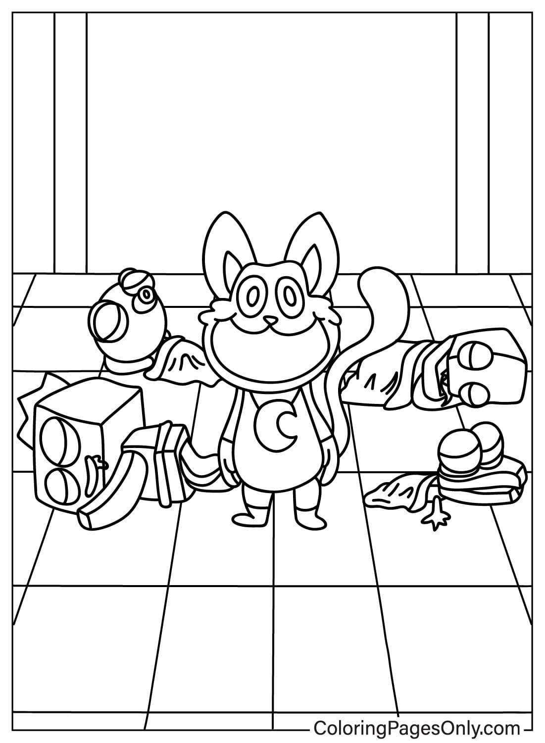 Smiling Critters Coloring Pages Coloring Nation Smiling Critters Coloring Pages Coloring Nation
