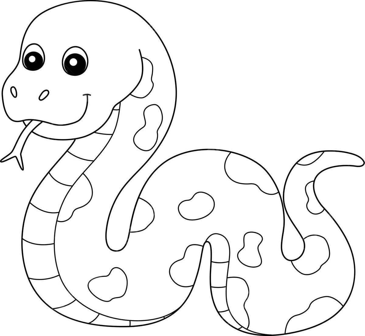 Snakes Open Mouth Coloring Pages Snakes Open Mouth Coloring Pages