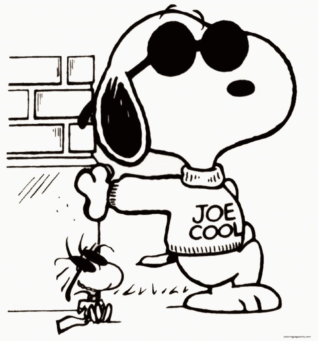 Free Printable Snoopy Coloring Pages Free Printable Snoopy Coloring Pages