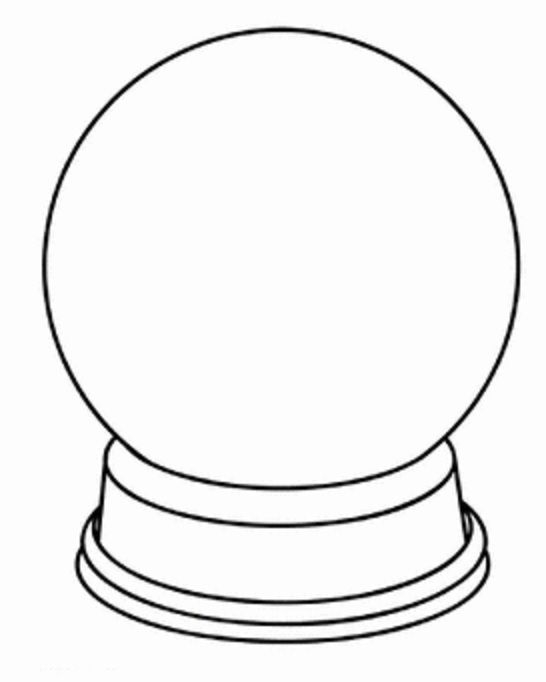 Snow Globe Free Printable Printable Calendars AT A GLANCE