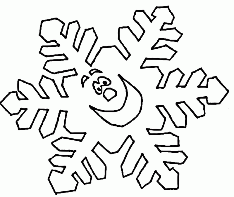 Snowflake Coloring Pages For Kids Coloring Home Snowflake Coloring Pages For Kids Coloring Home