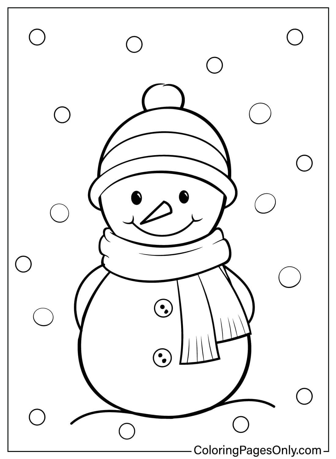 Snowman Coloring Pages For Kids Free Printable Coloring Pages Snowman Coloring Pages For Kids Free Printable Coloring Pages