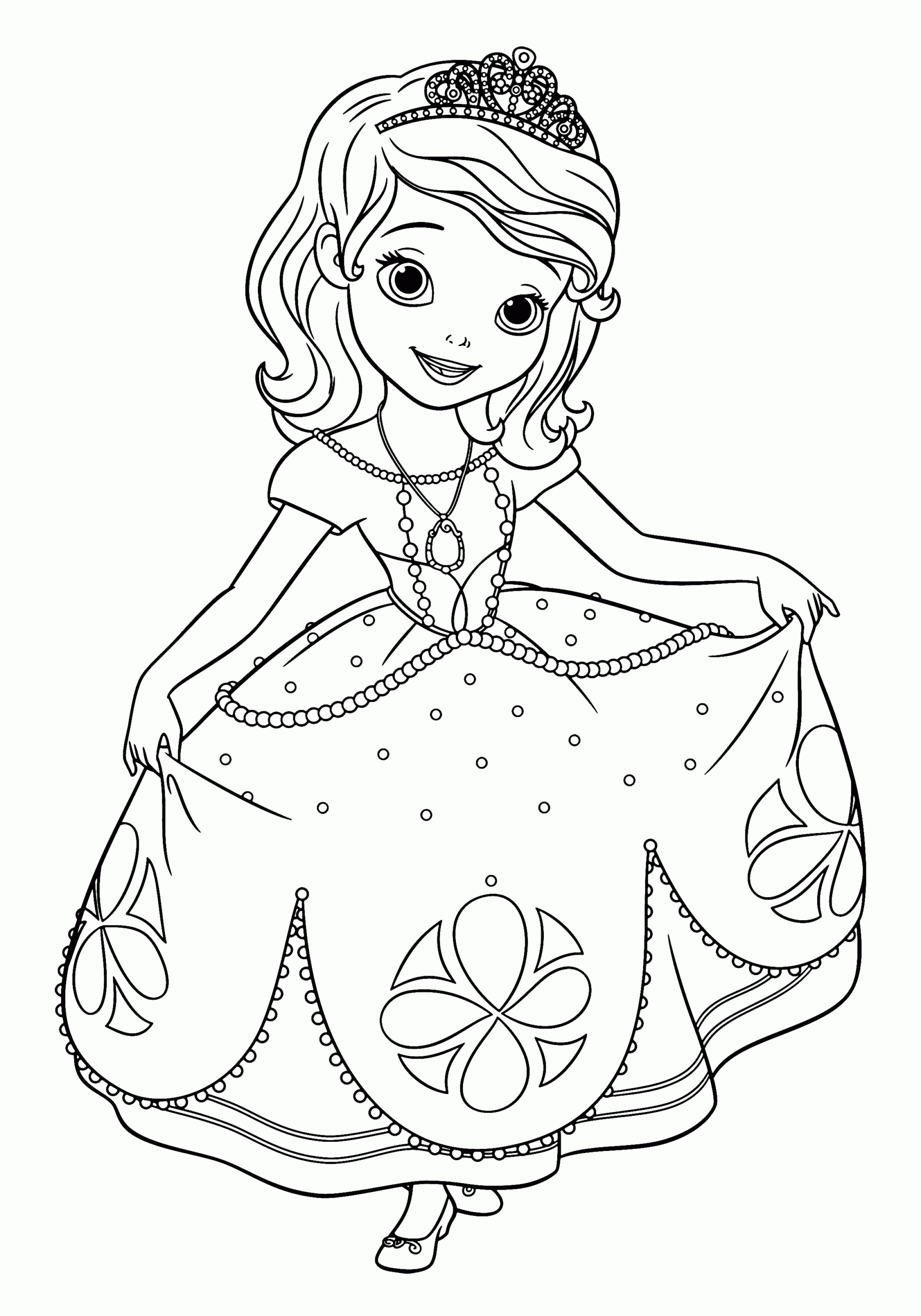 Sofia The First Printable Coloring Pages Sofia The First Printable Coloring Pages
