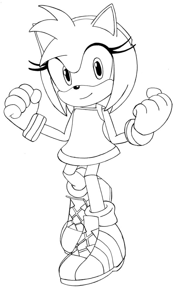 Sonic Coloring Pages Free Printable