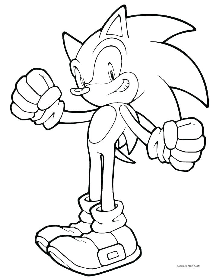 Sonic Coloring Pages Free Printable At GetColorings Free