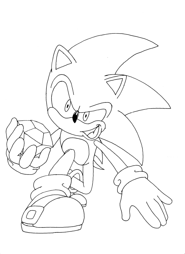 Sonic The Hedgehog Free Printable Coloring Pages Sonic The Hedgehog Free Printable Coloring Pages