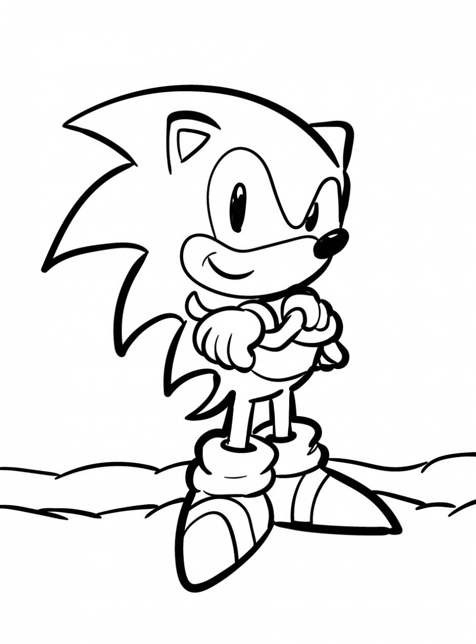 Sonic Color Pages Printable Sonic Color Pages Printable