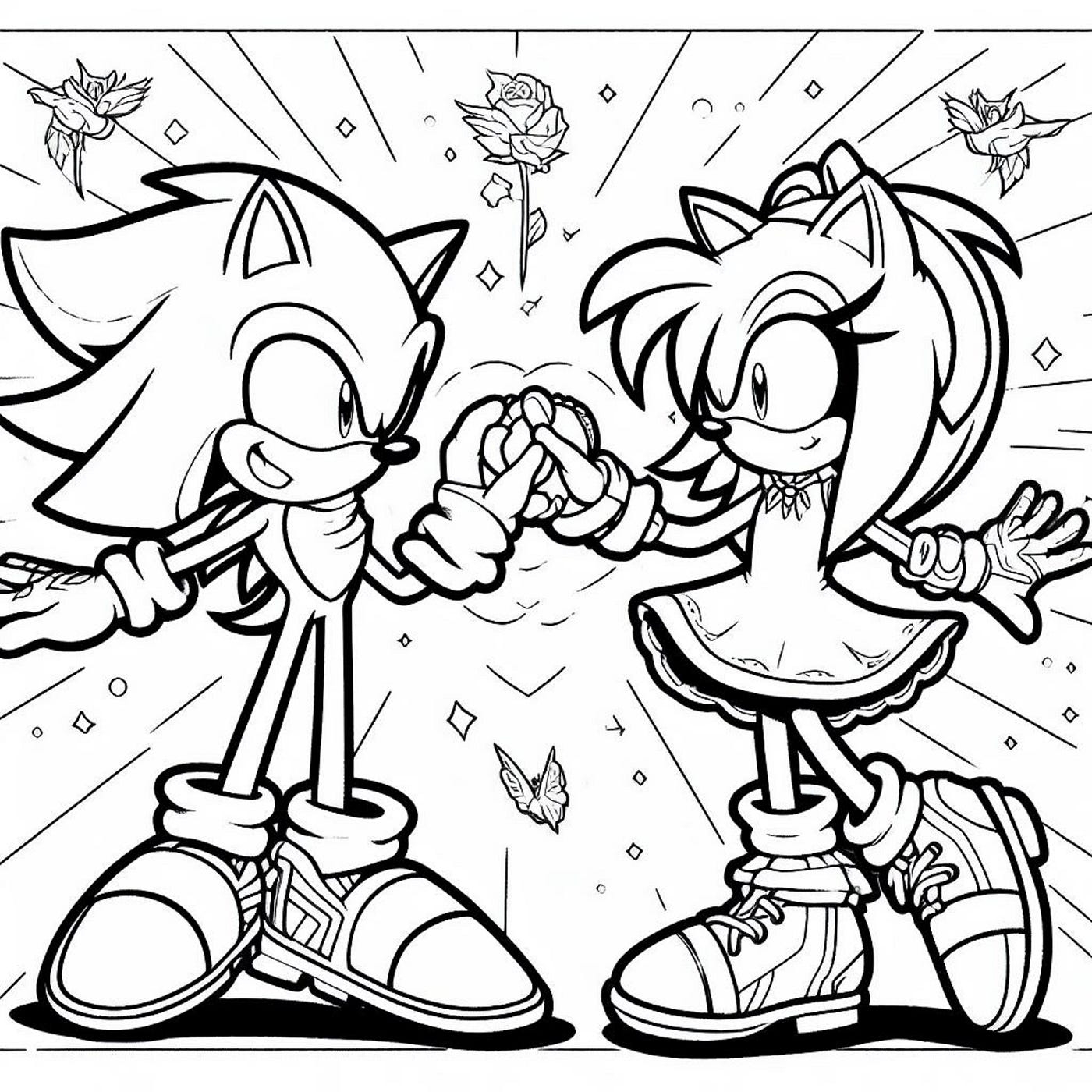 Sonic Tegninger Farvel G Print Download 2025