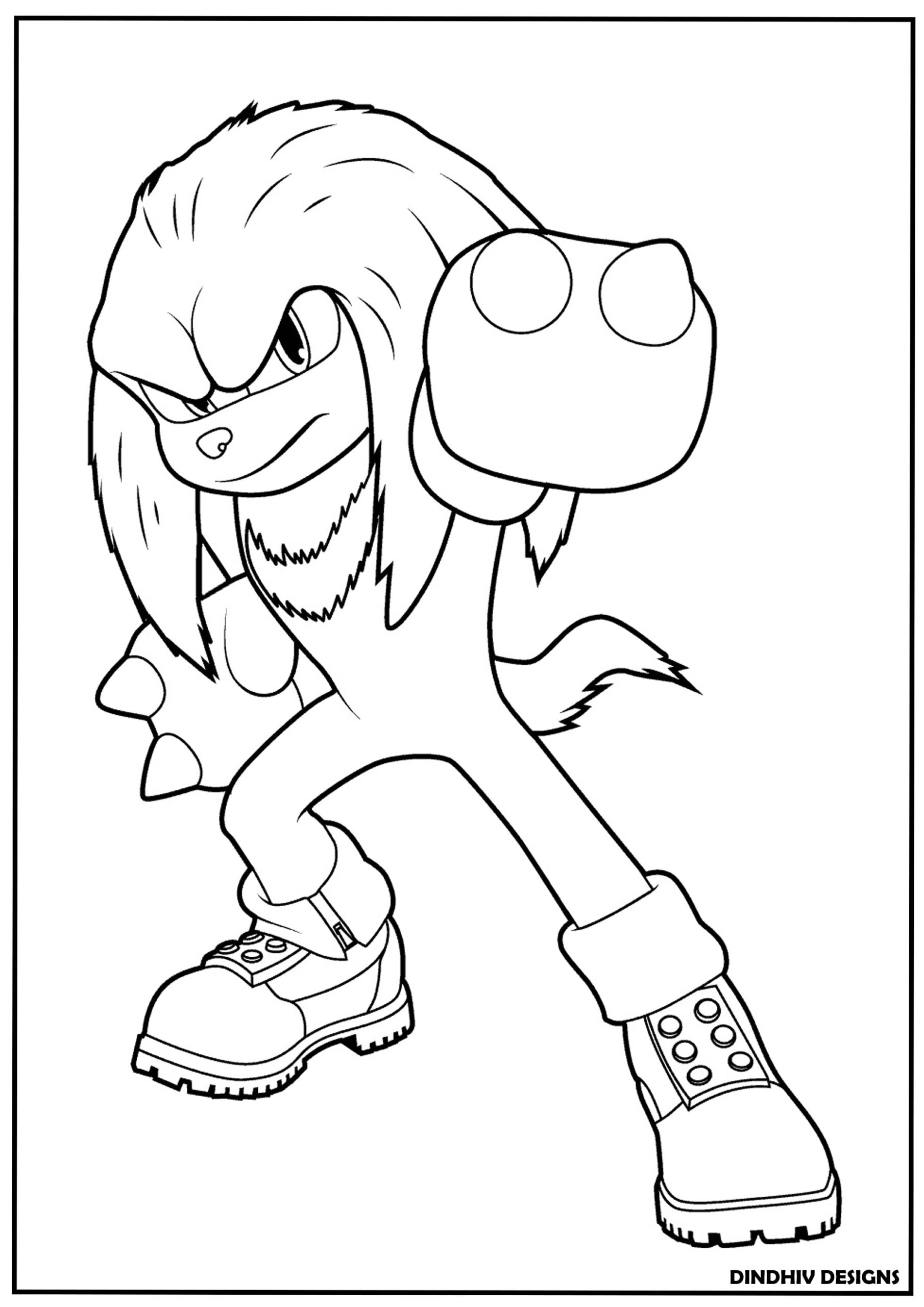 Sonic The Hedgehog 2 Coloring Pages Coloring Nation Sonic The Hedgehog 2 Coloring Pages Coloring Nation