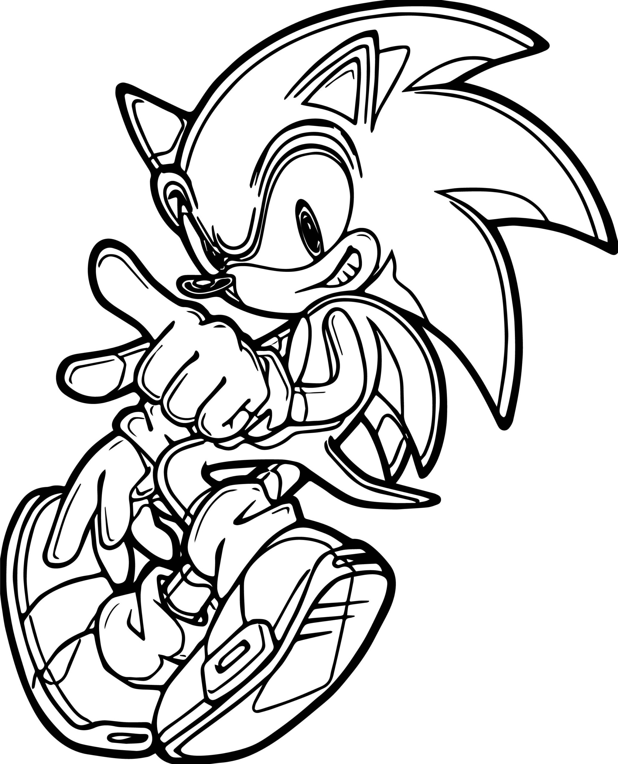 Sonic The Hedgehog Christmas Coloring Pages Sonic The Hedgehog Christmas Coloring Pages