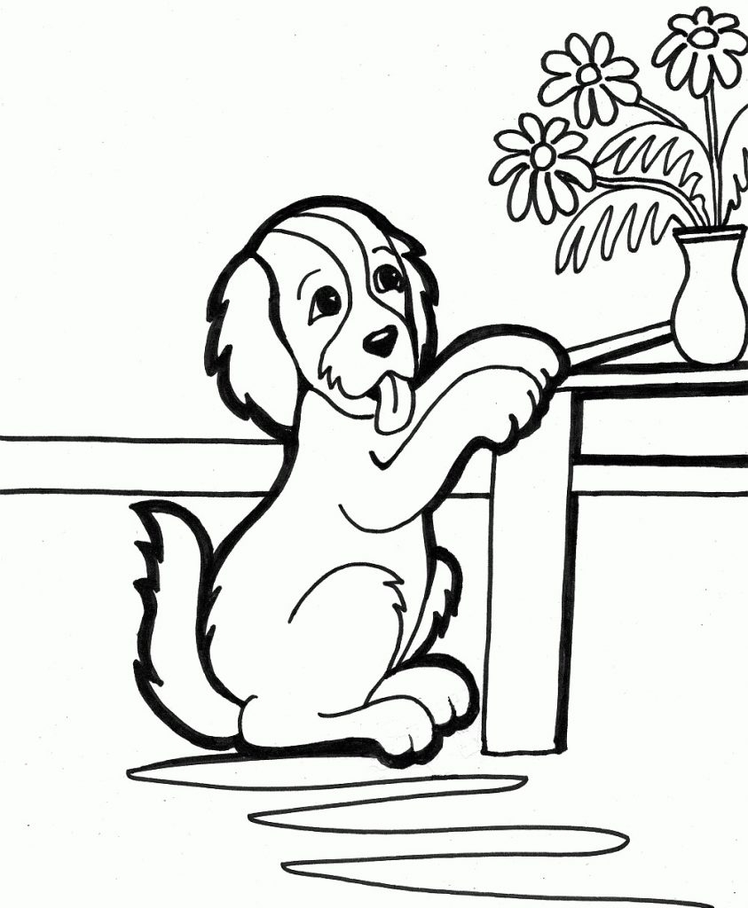 Soulmuseumblog Puppies Printable Coloring Pages