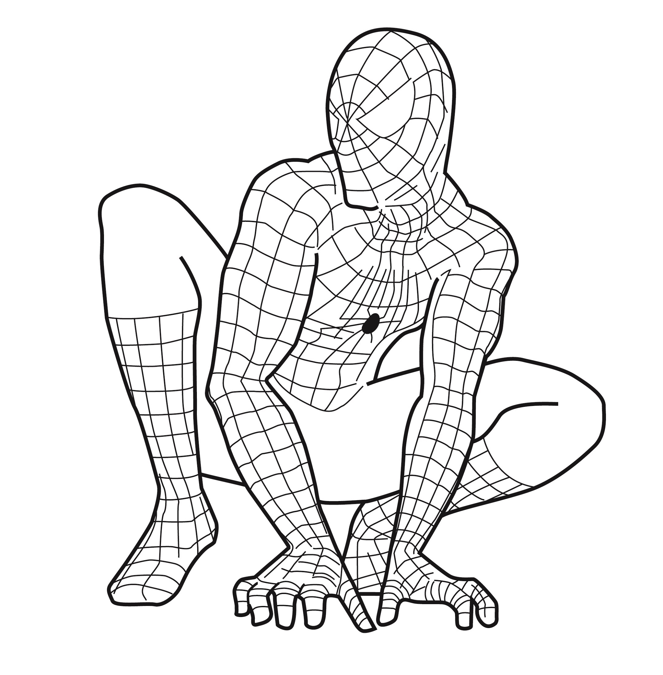 Spiderman Printable Coloring Pages Free Spiderman Printable Coloring Pages Free