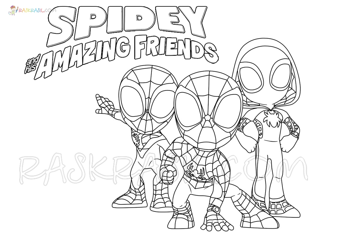 Spidey Printable Coloring Pages Spidey Printable Coloring Pages