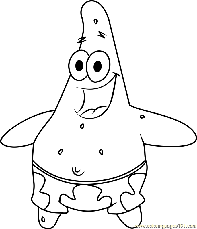 Spongebob Printable Coloring Pages