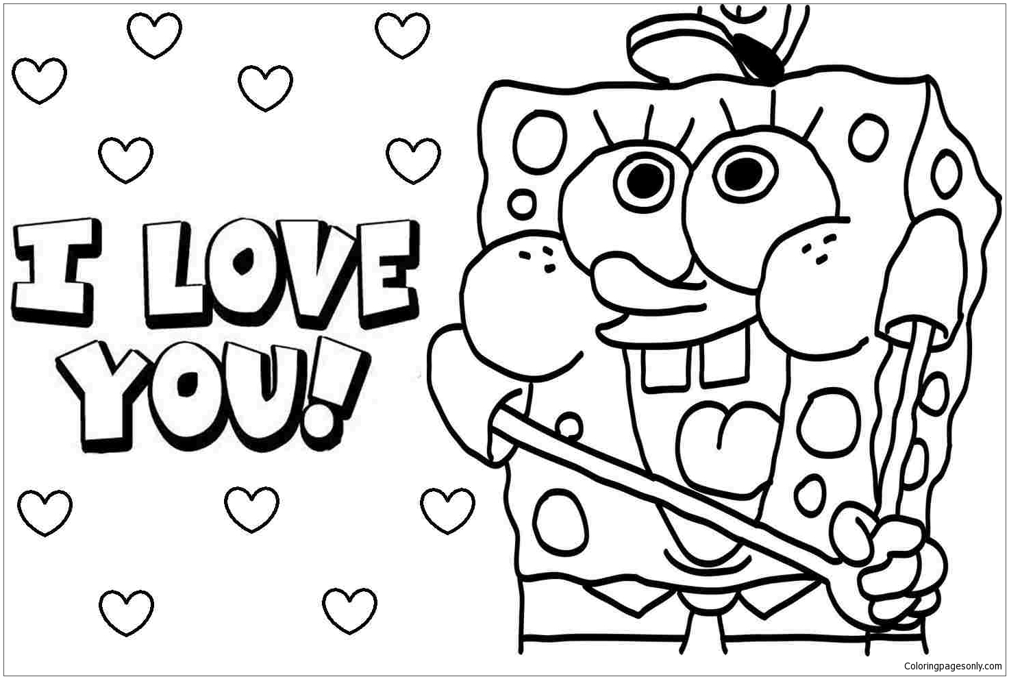 Spongebob Printable Coloring Pictures Printable Online Spongebob Printable Coloring Pictures Printable Online