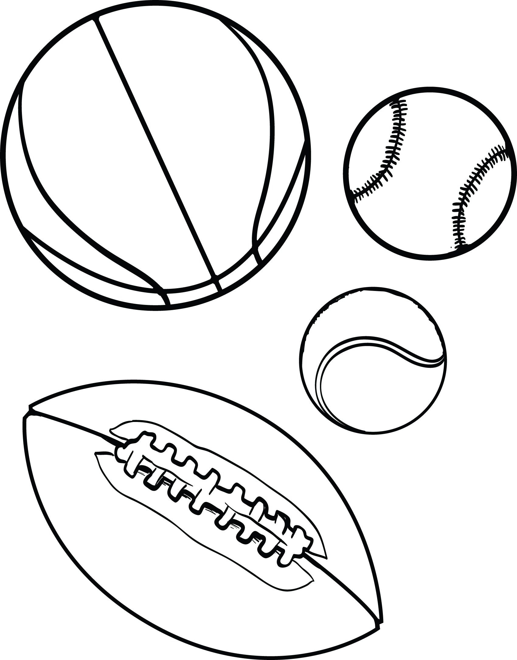 Sports Balls Coloring Page Football Coloring Pages Sports Coloring Sports Balls Coloring Page Football Coloring Pages Sports Coloring