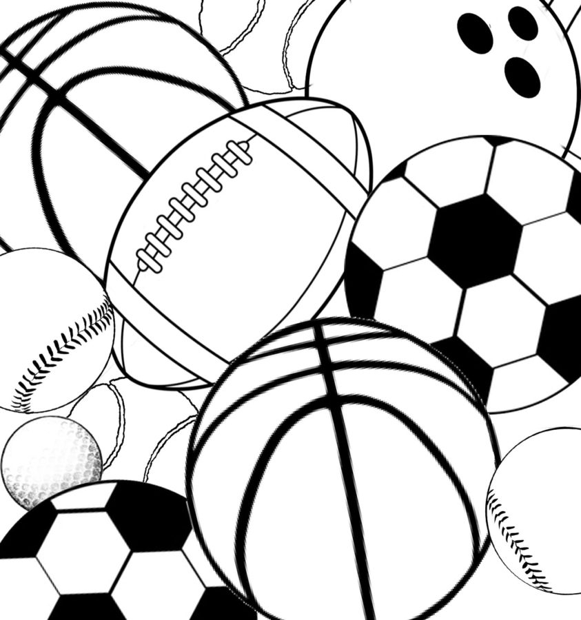Sports Coloring Page Coloring Nation Sports Coloring Page Coloring Nation