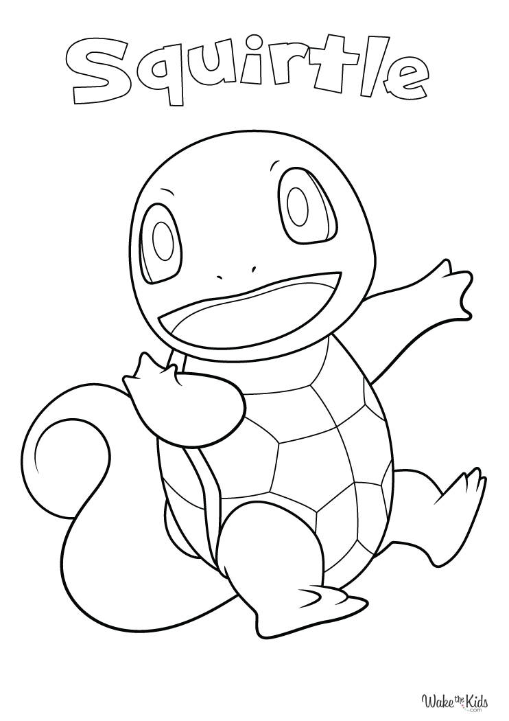 Squirtle Coloring Pages Free Printable PDFs WakeTheKids Squirtle Coloring Pages Free Printable PDFs WakeTheKids