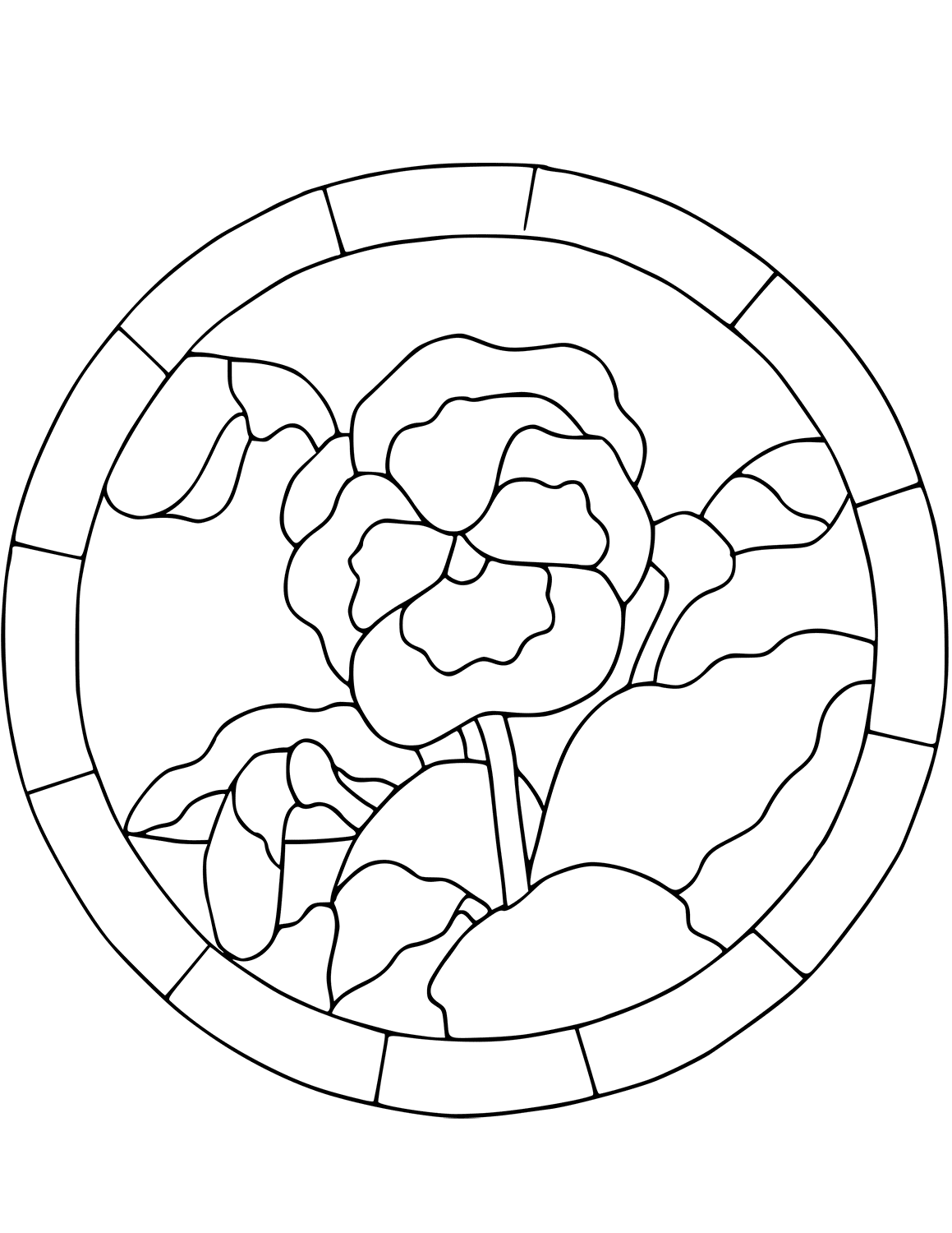Stained Glass Coloring Pages Free Printable Coloring Pages For Kids Stained Glass Coloring Pages Free Printable Coloring Pages For Kids