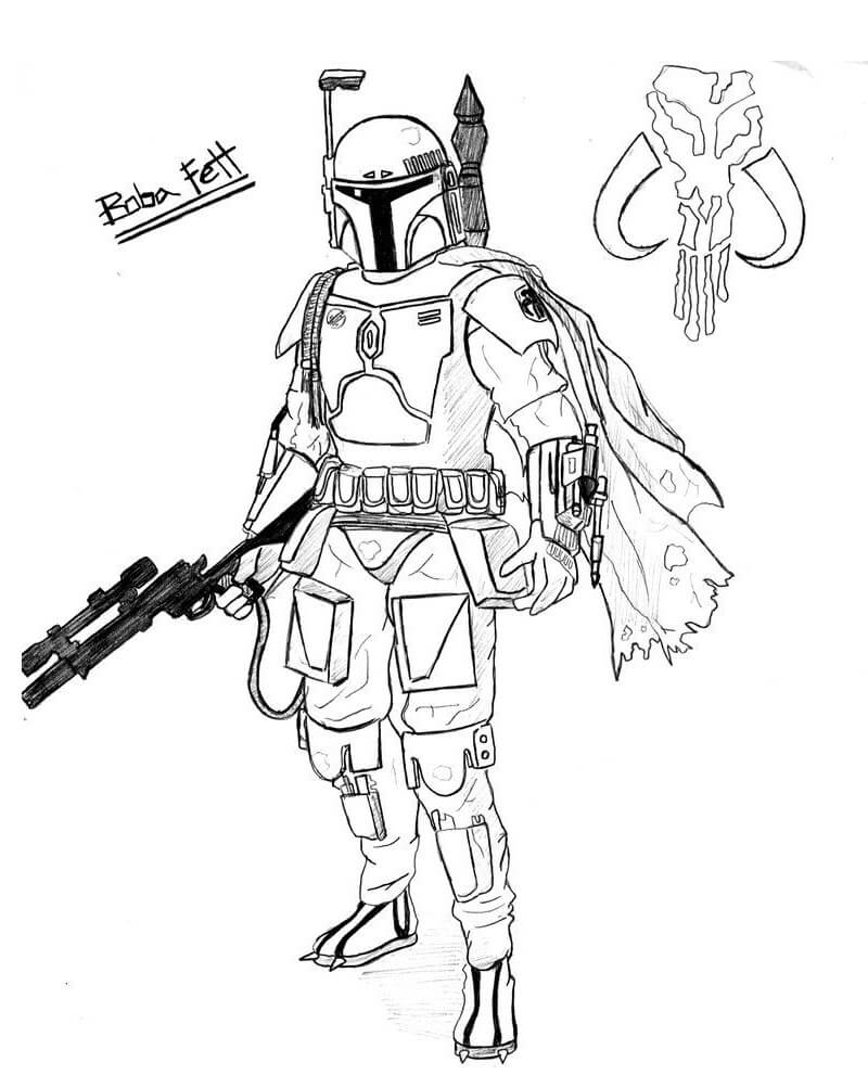 Star Wars Boba Fett Coloring Page Free Printable Coloring Pages For Kids Star Wars Boba Fett Coloring Page Free Printable Coloring Pages For Kids