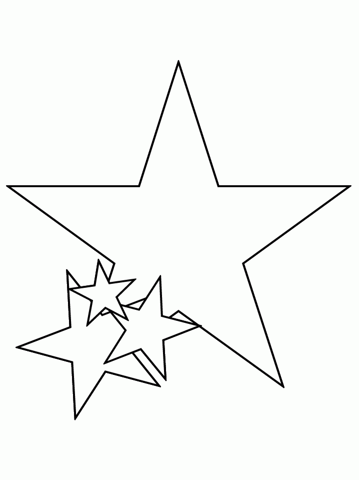 Free Printable Star Coloring Pages Free Printable Star Coloring Pages