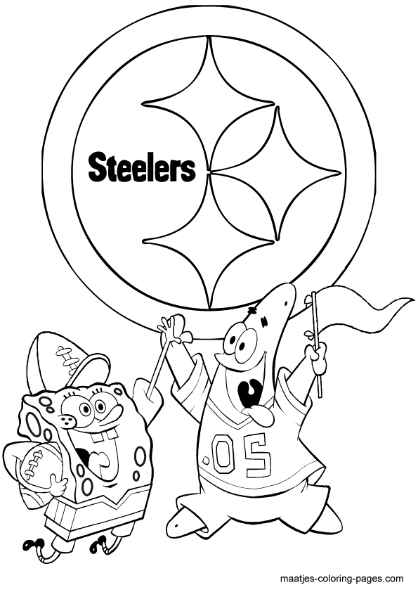 Steelers Coloring Pages CloeecTaylor Steelers Coloring Pages CloeecTaylor