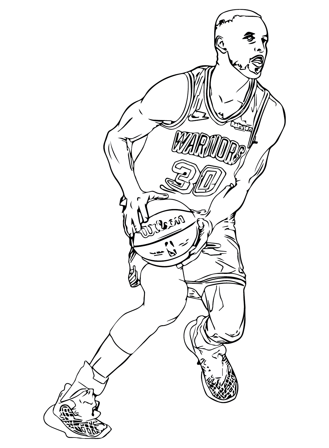 Stephen Curry Play Basketball Coloring Page Curry Coloring Page Page Stephen Curry Play Basketball Coloring Page Curry Coloring Page Page