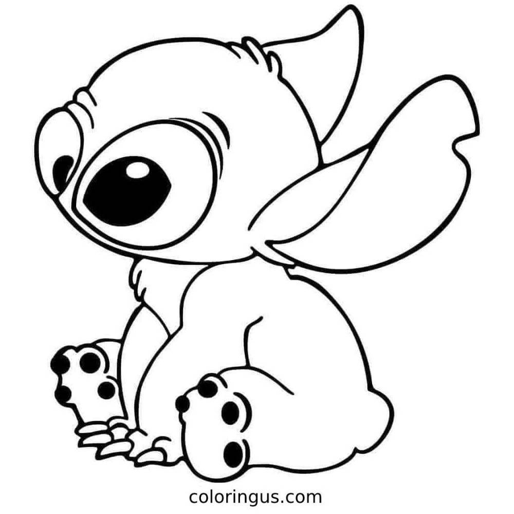 Stitch Disney Coloring Page Free Printable PDF Stitch Disney Coloring Page Free Printable PDF