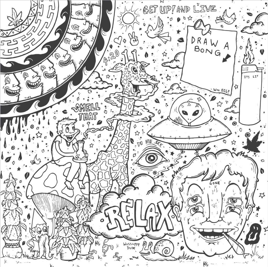 Stoner Coloring Pages Coloring Home Stoner Coloring Pages Coloring Home