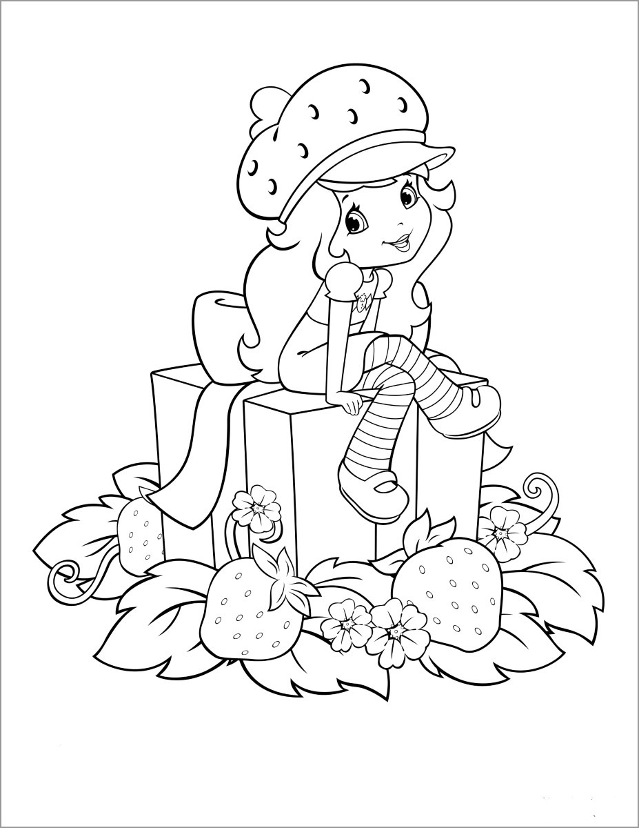 Strawberry Shortcake Coloring Pages Princess Coloring Vrogue Co