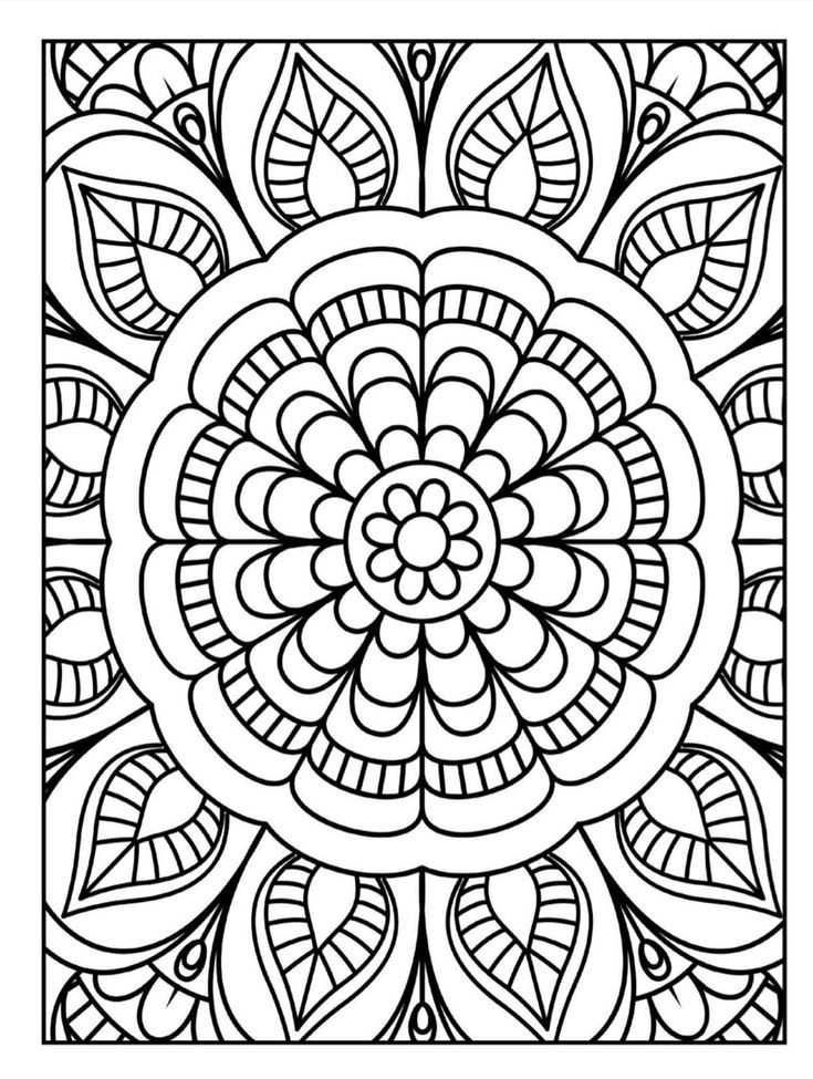 Stress Relief Coloring Pages Free Printable PDF Stress Relief Coloring Pages Free Printable PDF
