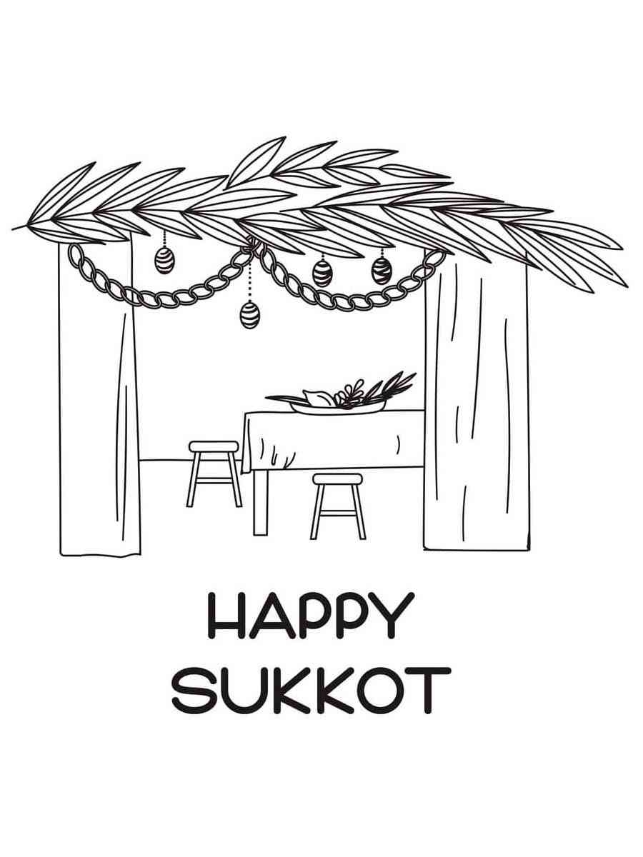 Sukkot Coloring Pages Kids Color Sheets Printable Jewish Sukkah Sukkot Coloring Pages Kids Color Sheets Printable Jewish Sukkah