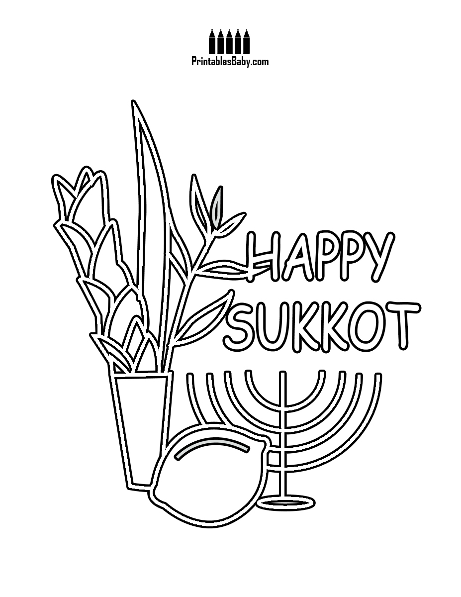 Sukkot Coloring Pages Printable At GetColorings Free Printable Sukkot Coloring Pages Printable At GetColorings Free Printable