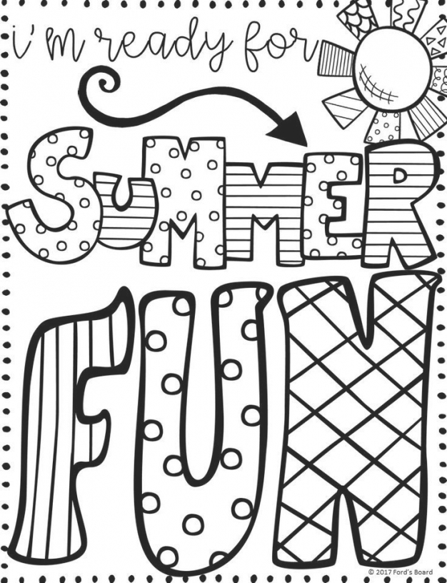 Summer Camp Coloring Pages At GetColorings Free Printable