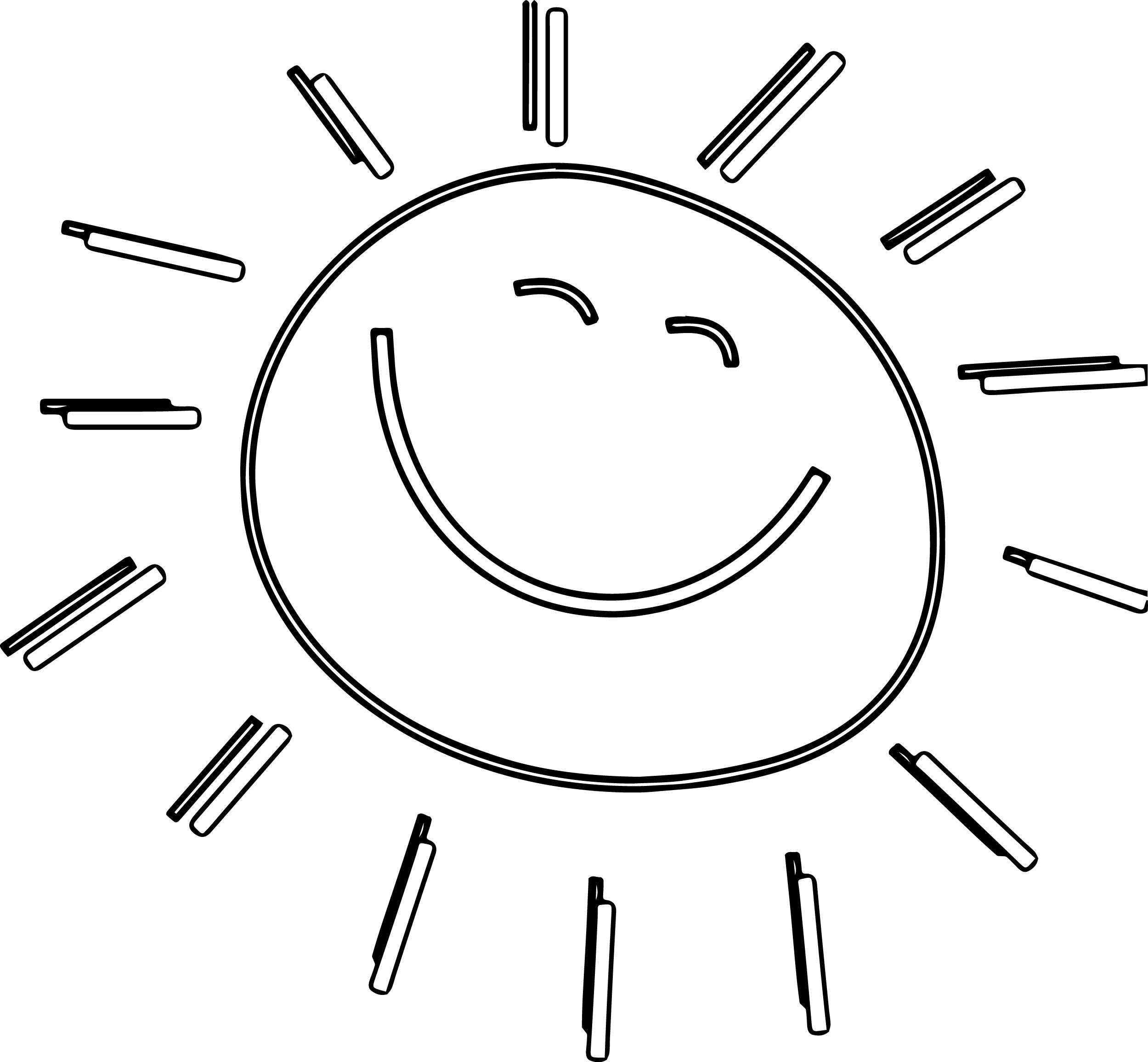 Sun Coloring Pages Printable Sun Coloring Pages Printable
